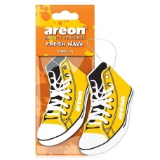 ароматизатор на зеркало сухой AREON Wave Fresh Кеды  "Ваниль"