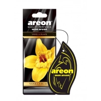 ароматизатор на дзеркало сухий AREON Лист "Х Premium"  "Чорна Ваніль"