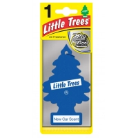 ароматизатор на дзеркало сухий Ялинка Little Trees "New car"