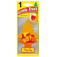 ароматизатор на дзеркало сухий Ялинка Little Trees "Mai-Tai"