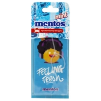 ароматизатор на зеркало сухой MENTOS Лист  "Мята"