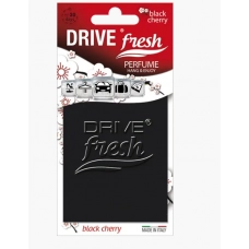 ароматизатор на зеркало сухой LITTLE JOE силиконовый лист Drive Fresh  "Черная вишня"