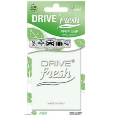 ароматизатор на зеркало сухой LITTLE JOE силиконовый лист Drive Fresh  "Мята"