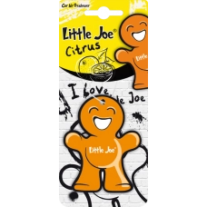 ароматизатор на зеркало сухой LITTLE JOE Лист  "Citrus"