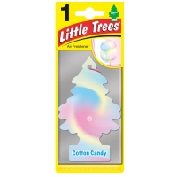ароматизатор на дзеркало сухий Ялинка Little Trees ""Cotton Canoly"