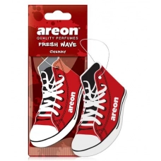 ароматизатор на зеркало сухой AREON Wave Fresh Лист Кеды  "Вишня"