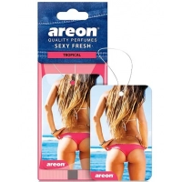 ароматизатор на дзеркало сухий AREON Аркуш Sexy Fresh "Tropical"