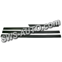 молдинг дверей Chevrolet Aveo II/III, Vida середній 5,0 см, напис AVEO Klimek
