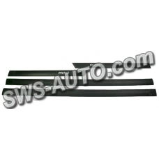 молдинг двери Chevrolet Aveo II/III, Vida средний 5,0 см, надпись AVEO Klimek