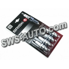 свечи Brisk  Super  корот. (N19C ) на грузовики (4шт) блистер 0069