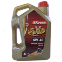 масло Kross 5W-40 Synthetic SN/CI-4, А5/В5 (4л)