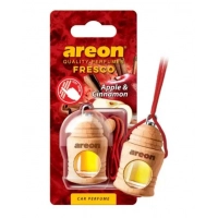 ароматизатор на дзеркало рідкий  8мл  AREON Fresco Бут.+Корок  "Яблуко і Кориця"