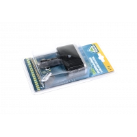розгалужувач прикурювача 3 вих.   5А/  60Вт, 2 USB 1.0А, Євро