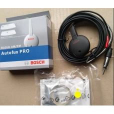 антена активна Bosch Autofan Pro кабель 1,5м, далекий прийом, FM/AM, 3ДБ, з регулюванням посилення