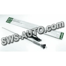 антенна врезная телескоп  хром/3 секции-1,3м/кабель 1.5м/пружина/блистер