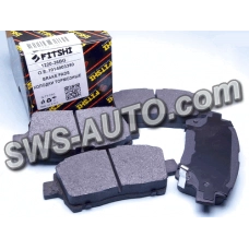 колод.торм.пер. Geely MK, BYD-F3, Toyota Corolla 04-,Yaris 99- (FITSHI)  FT 1220-36BG