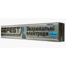 електроди d=3 (2,5 кг) Gefest  АНО-21