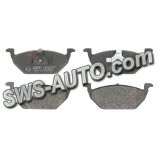 колод.торм. пер. VW Golf IV, Skoda Oktavia 1.6, FABIA I (1999-2008) без датч.  (ABE)
