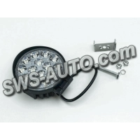 фара дополнительная LED  круглая 115х45 (Дм/Ш) 42W дальний 3535