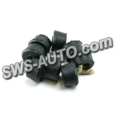 втулка амортизатора 3302, Волга к-т.8шт (резин.) Завод НИ РТИ