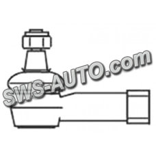 наконечник рул. тяг Fiat Ducato-Peugeot Boxer (02-06) (FRAP)