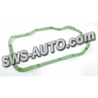 прокладка піддону ГАЗ- 406дв силіконова зелена з шайбами  ПТП