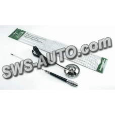 антенна магнитная L-50см 3 витка, пружина, магнит 86мм, кабель 3м