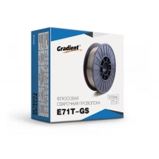 проволока сварочная (5 кг) 0,8 мм флюсовая Gradient (E71T-GS)