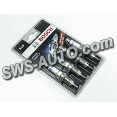 свечи Bosсh 2110 16 кл. Super-4 (FR 78 X) 510 (4-конт) блистер №50