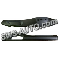 накладка панелі приладів обшита ВАЗ 2108 низька панель  сіра