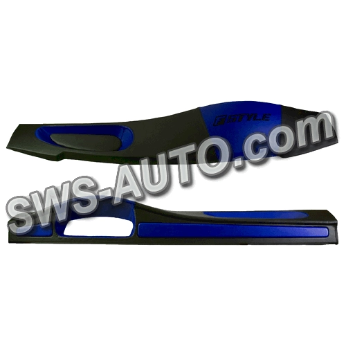 накладка панели приборов обшитая ВАЗ 2108 низ.пан  синяя