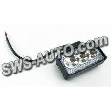 фара дополнительная LED  прямоуг. 110х60х50 (Д/В/Ш) 9W ближний CREE