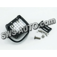 фара додаткова LED  прямокут.  95х75х60 (Д/В/Ш) 72W дальнє світло 3030