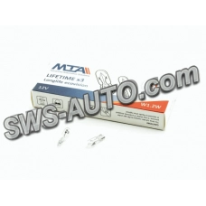 лампа БЦ 12V  1,2W  MTA (10шт)