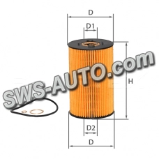фильтр масл. MB OM314,366,364 (77-96)  (SMARTEX)