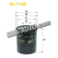 фильтр масл. WL7166 (погрущик) Komatsu (WIX)