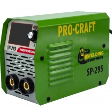 сварочный аппарат инвертор ProCraft 20-295 A, электрод 1,6-4,0 мм, кабели 1,5+1,5м низкое напряжение