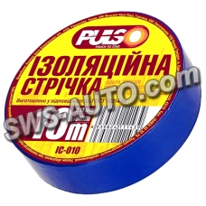 стрічка ізоляційна 10м х 19мм х 0,13мм синя Pulso