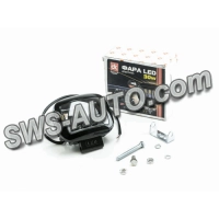 фара додаткова LED  прямокут. 120х95х55 (Д/В/Ш) 10W ближнє світло