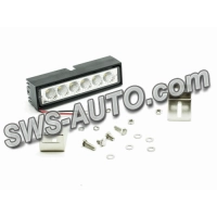 фара дополнительная LED  прямоуг. 147х35х37 (Д/В/Ш) 18W ближний белый + желтый