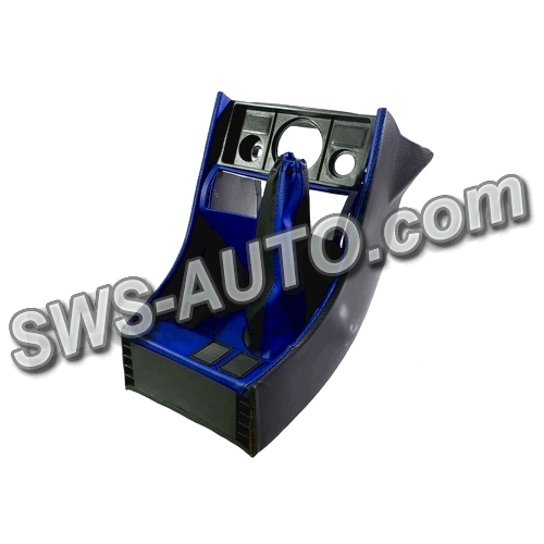 консоль 2107 з чохлом КПП синя (Елемент)