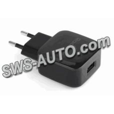 зарядка от cети 220В на  USB 2.4A черная