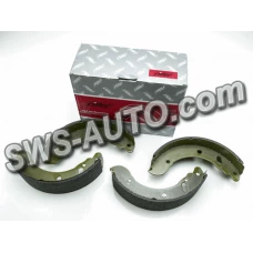 колодки торм.задние Газель (Rider) утолщ.накл.