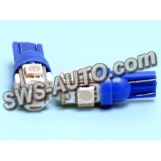 Лампа світлодіодна БЦ 12-5 лазер. BLUE  5 SMD