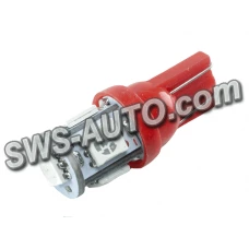 Лампа світлодіодна БЦ 12-5 лазер. RED  5 SMD