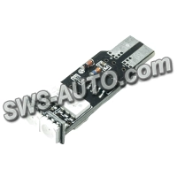 Лампа світлодіодна БЦ 12-5 лазер. RGB 6 SMD 5050 стробоскоп, 7 кольорів