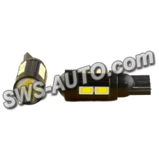 Лампа светодиодная БЦ 12-5 лазер. WHITE 10 SMD 5630 с линзой