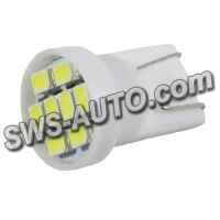 Лампа світлодіодна БЦ 12-5 лазер. WHITE  8 SMD 3020