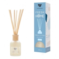 ароматизатор в подстаканник / для дома FRESH WAY  Fresh Home 100мл  "Fresh Cotton"