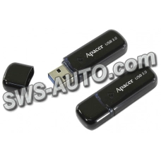 USB-флеш-накопичувач 3.0  64Gb  AH355  black  Apacer